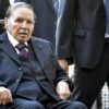 Abddelaziz Bouteflika, le président d'Algérie, dans son fauteuil roulant