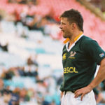 Bobby Skinstad, joueur de rugby blanc d'Afrique du Sud