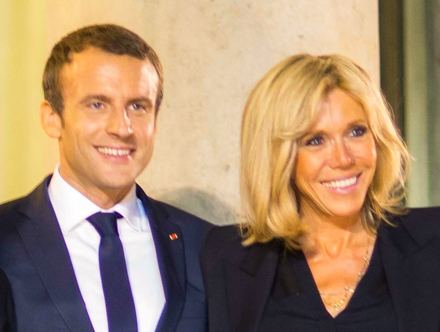 Emmanuel Macron au bras de la MILF la plus célèbre de France : sa femme, Brigitte