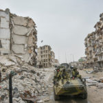 Bataille d'Alep en Syrie