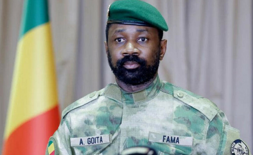 Colonel Assimi Goïta, président du Mali